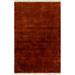 Black/Brown 168 x 120 x 0.45 in Area Rug - Joss & Main Clio Wool Area Rug Wool | 168 H x 120 W x 0.45 D in | Wayfair