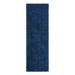 Blue/Navy 96 x 24 x 0.78 in Area Rug - Ebern Designs Runner Idom Runner 2' X 8' Area Rug Polyester | 96 H x 24 W x 0.78 D in | Wayfair