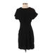 ASOS Casual Dress - Mini: Black Solid Dresses - Women's Size 4