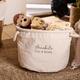 Personalised Children's Toy Storage Basket