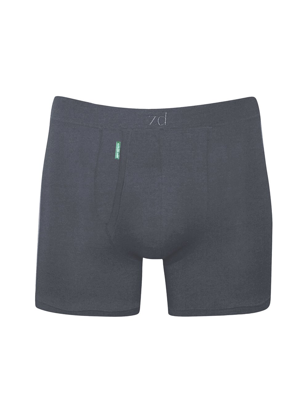zd ZERO DEFECTS Boxershort 1er Pack Herren grau, M Image