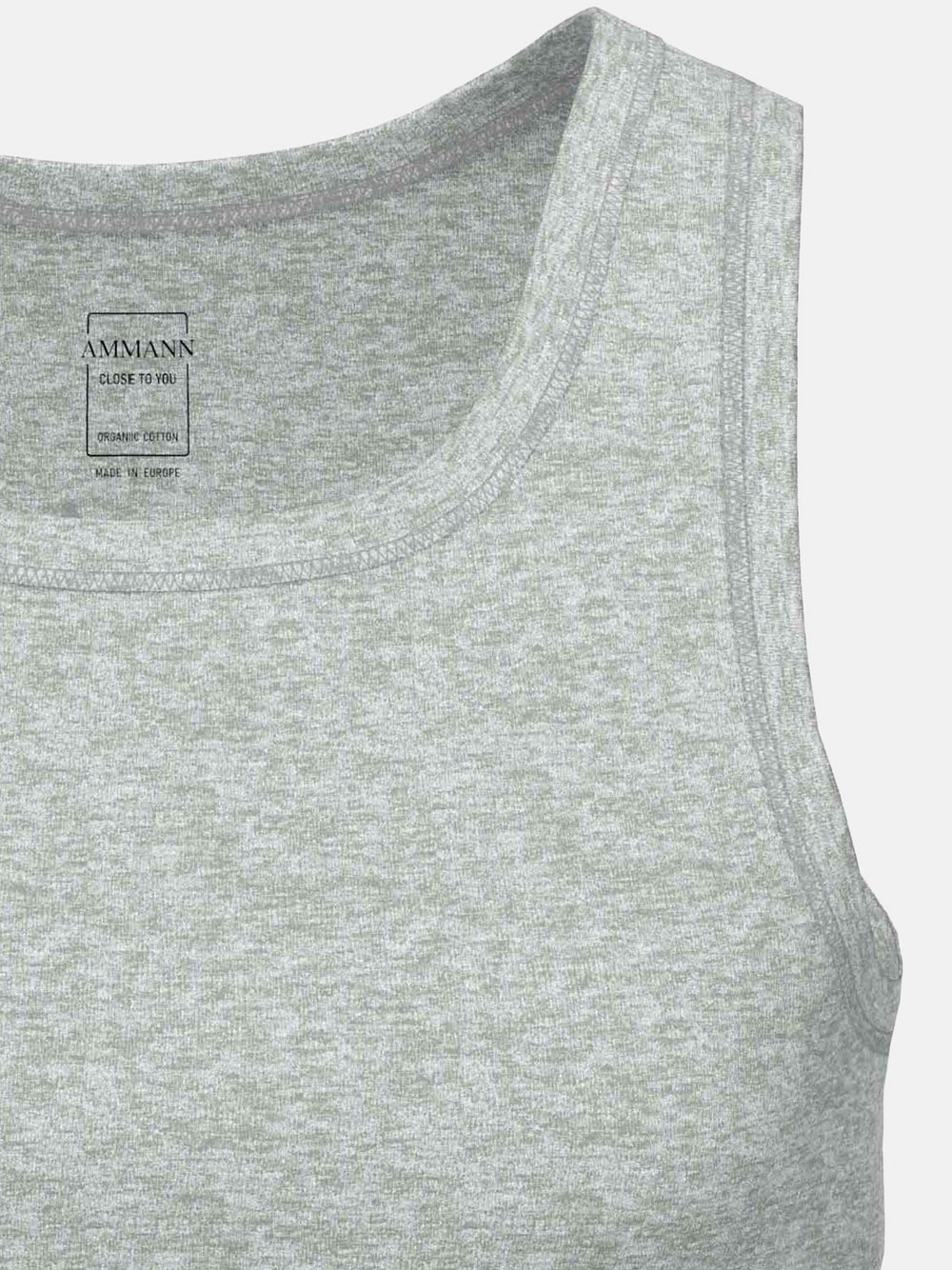 Ammann Unterhemd Herren grau, M Image