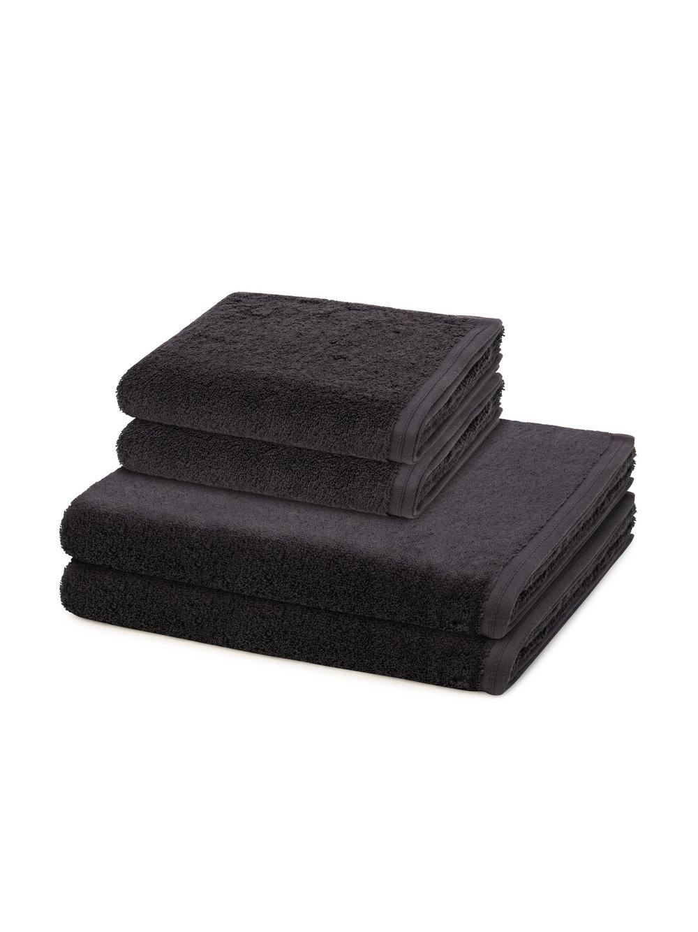 Vossen Handtuchset 2-teilig Damen grau, ONE SIZE Image