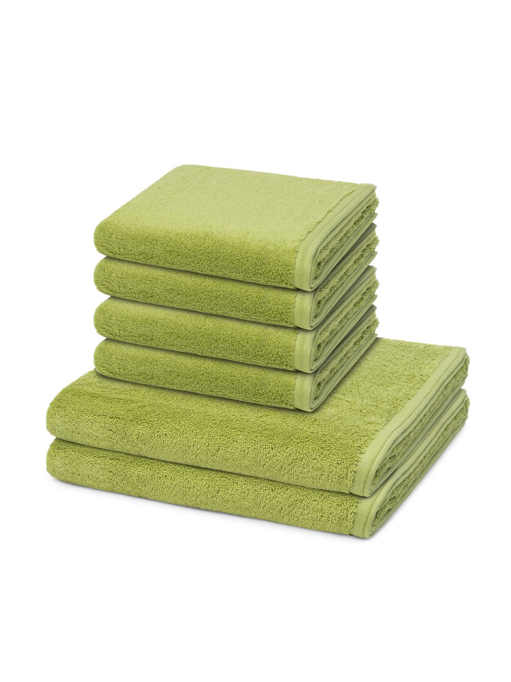 Vossen Handtuchset 6-teilig Damen grün, ONE SIZE Image