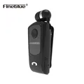 5.0 Fineblue F920 Mini auricolare Bluetooth portatile retrattile senza fili chiamate ricorda vibrazione usura Clip sport da corsa auricolare
