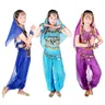 Costumi di Danza del ventre Per Bambini Danza Orientale Ragazze Danza Del Ventre India Danza Del