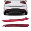Riflettore paraurti posteriore per auto per KIA RIO Berlina 4 porte 2012 2013 2014 2015 924051 Copertura laterale del riflettore del rivestimento del paraurti posteriore W000