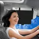 Parasole Antiriflesso Visiera parasole per auto Scheda di estensione Vista senza ostacoli Scudo Bloccante Finestrino laterale anteriore Ombra Accessori auto Paras
