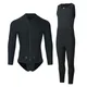 Winter 3MM Neoprene Hooded Wetsuit Men Two Pieces Separate Set Diving Suit Scuba Spearfishing
