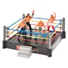 Wrestlers Playset Toys con anello e accessori realistici 12 persone Mini Wrestling Figure Toys For