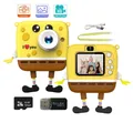 Fotocamera per bambini doppia fotocamera digitale HD 1080P videocamera giocattoli Mini Cam Display a