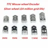 2Pcs Highly Accurate TTC Mouse Encoder Highly Accurate 8mm 9mm 10mm 11mm 14MM White Core Solve