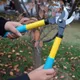 Anti Handle Pruning Lopping Shears Garden Bonsai Tools Ioppers 65Mn Hedge Tree Scissors Cutter ing