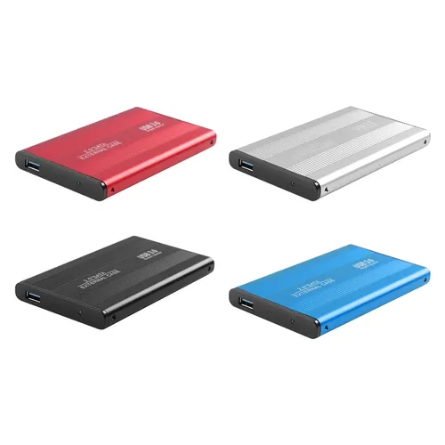 "VODOOL Aluminium Legierung 2 5 zoll HDD Fall USB 2 0 zu SATA Externe Festplatte Gehäuse Für 2.5 ""HDD"