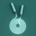 Glowing Jump Ropes Skipping Rope for Kids Develop Childrens Sports for Men Women