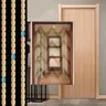 90x220cm 31 Strang Tür vorhang Holz perlen vorhang mit überbackenem Muster