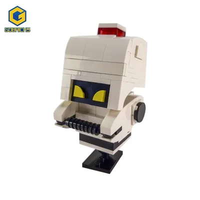 Moc Ideen Film Axiom Crew Reinigung Roboter Ziegel M-O Action figuren 21303 Modellbau steine Spielzeug für Kinder Geschenk Image
