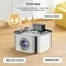 3,2 L Edelstahl Pet Wasser Feeder Auto Katze Brunnen Smart Hund Wasser Dispenser Visuelle Fenster Trinken Schüssel Haustier Zubehör
