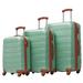 3 Piece Luggage Set (20"24"28") Lightweight ABS Hardshell Luggage Sets Spinner Suitcase Expandable Luggage Suitcases w/TSA Lock