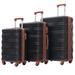 3-Pcs Spinner Luggage Sets Travel Suitcase with TSA Lock (20"24"28")