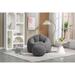 Bedding Bean Bag Sofa Chair High Pressure Foam Bean Bag Chair with Padded Foam Padding Compressed Bean Bag With Footrest