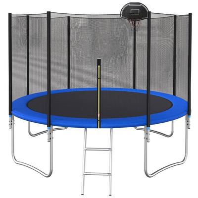 Trampolines 12FT Round Trampoline with Enclosure