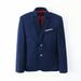 MOSEDOU Boys Formal Suits Blazer Jacket Coat for Kids Suit Jacket Two Button Slim Fit Sport Coat Daily Blazer