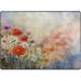 Dreamtimes Water Color Painting Red Poppy Flowers Area Rug 80 x 58 Pet & Child Friendly Carpet for Living Room Bedroom Dining Room Indoor Outdoor Soft Rug Washable Non Slip Comfortable Area Rug