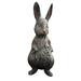 FNGZ Easter Decorations Desktop Ornament Clearance Resin Rabbit Outdoor Statues Ornament Decoration Garden Sculpture Easter Statues Decor Lovely Statues Animals Figurines for Garden Courtyard