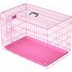 Briefness - 36 Folding Metal Dog Crate Small Dog Cage Steel Cage Collapsible Cat Carrier Outdoor Cat Cage Folding Trays Indoor Cat Cage Rabbit