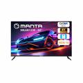 Manta Immersive Fernseher 50 Zoll Smart TV 4K UHD - HDMI 2.0, USB, Netflix, YouTube, Hotel Mode – Android Smart TV LED 4k Fernseher mit Wi-Fi - Rahmenlos - 50LUA123E