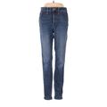 Madewell Jeans - Super Low Rise: Blue Bottoms - Women's Size 27