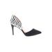 Mix No. 6 Heels: Pumps Stilleto Cocktail Party Black Zebra Print Shoes - Women's Size 7 - Pointed Toe