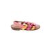 Genuine Kids from Oshkosh Sandals: Pink Color Block Shoes - Size 5
