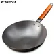 Chinese Traditional Handmade Iron Wok Non-stick Pan Non-coating Gas and Induction Cooker Cookware