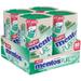 4 Pack | Mentos Sugar Free Pure Fresh Gum Spearmint with Green Tea Extract 80 Pieces