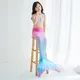 Kids Mermaids Tails For Girls Swimming Dresses Fantasy Swimsuit Can Add Monofin Fin Cosplay Beach