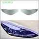 For Tesla Model 3/Y 2017-2022 Headlamp Sticker Taillight Light-sensitive TPU Color Changing Smoke