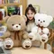 Alta qualità 35/50/60CM 5 colori adorabile fiocco-nodo orso bambola peluche orso giocattoli di peluche amanti ragazze compleanno regalo del bambino