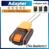 Für worx 20v batterie adapter für kinder auto spielzeug roboter silikon 14awg für worx 4pin li-ino