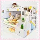 Double layer baby bed cotton doll furniture doll bedding 20cm mattress bjd scene layout quilt