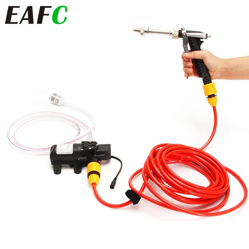 Hochdruck Auto Elektrische Waschmaschine Waschpumpe Set Tragbare Auto Waschmaschine Kit Mit Auto Ladegerät DC 12V 100W 160PSI