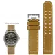 Genuine Leather jazz WatchBands For Hamilton Khaki aviation H77616533 H70615733 Men's Watch strap