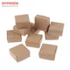 10pcs 3D Mini Express box cube Gift Box Miniature Dollhouse Gift Box Furniture Kits Toys for