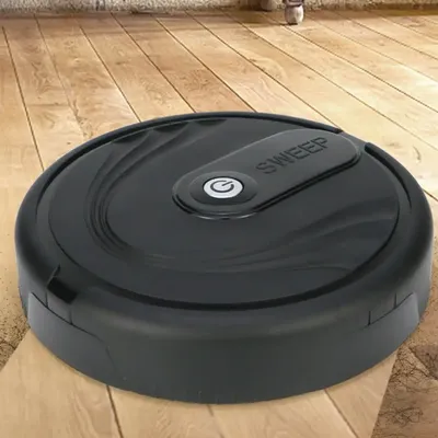 Neue Smart Automatische Kehren Roboter Hause Boden Rand Staub Reinigung Keine Saug Kehrmaschine ist Image