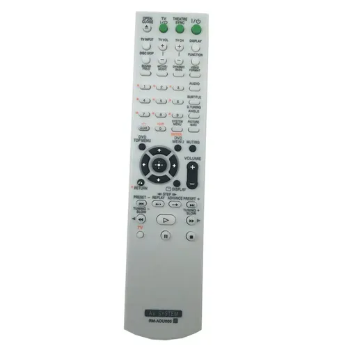 Neu für sony RM-ADU005 rmadu005 dvd heimkino system HCD-HDZ235 DAV-DZ30 DAV-DZ530