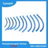 Canack 11PCS condotto faringeo nasale monouso blu di alta qualità per vie aeree nasofaringee nuovo