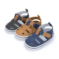 New Baby Boy Girl Shoes sandali Summer Canvas antiscivolo suola in gomma antiscivolo Toddler neonato