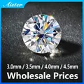 0.1-1.0ct 1/5/10/20 Prices Small Sizes Moissaite Loose Stone D Color VVS1 Pass Diamond Tester for