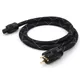 8N Copper SCHUKO Power Cable Gold plated EUR power plug cable hifi power cord cable for DVD CD AMP